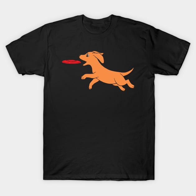 Dachshund Wiener Dog Flying T-Shirt by samshirts